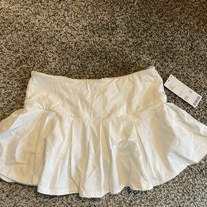 NWT Urban Outfitters White Mini Skort
